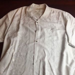 Men's Tommy Bahama 100% Silk Shirt Size XL 202